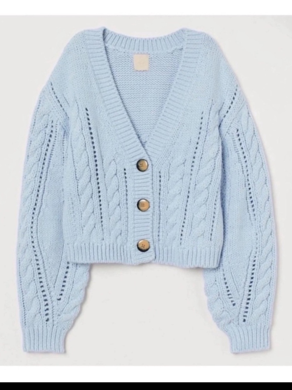 H&M Blue Cardigan